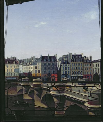 View of the Pont Neuf by Joseph Eusebie Prevot